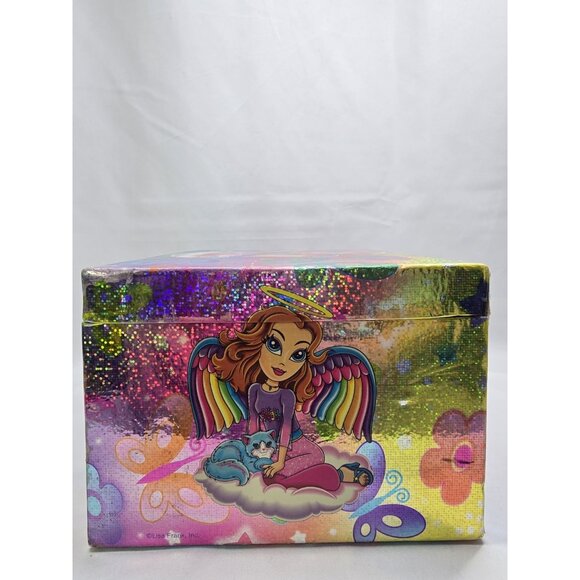 VTG Lisa frank Angel W/ Kitty Chest Organizer Jewelry Box Trinket Box Stash Box - Picture 11 of 16